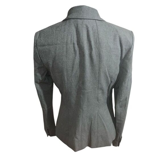 Anne Taylor Gray One Button Blazer Size‎ 6 NWT MSRP $169 - Picture 4 of 8